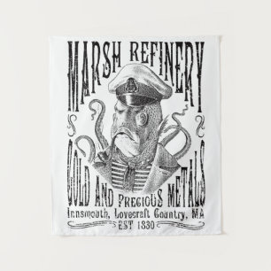 Marsh Refining Company Innsmouth Lovecraft Tapestry