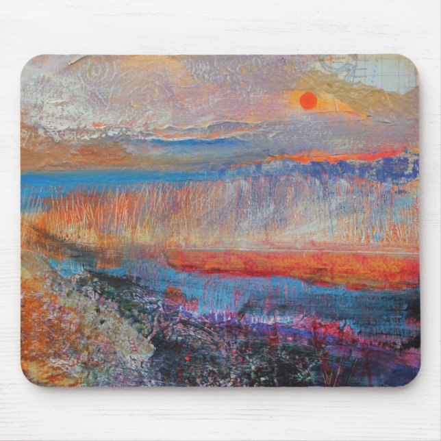 Marsh Sunset 2013 Mouse Pad (Front)