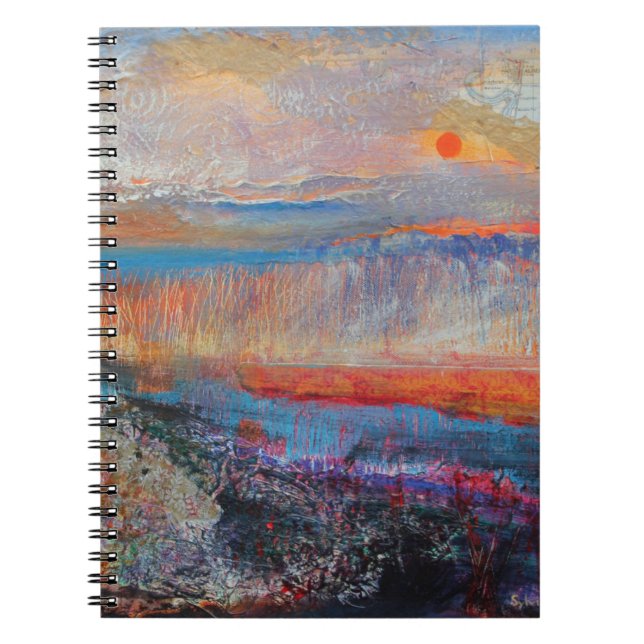 Marsh Sunset 2013 Notebook (Front)