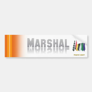 "Marshal 2" by Flagman Bumper Sticker