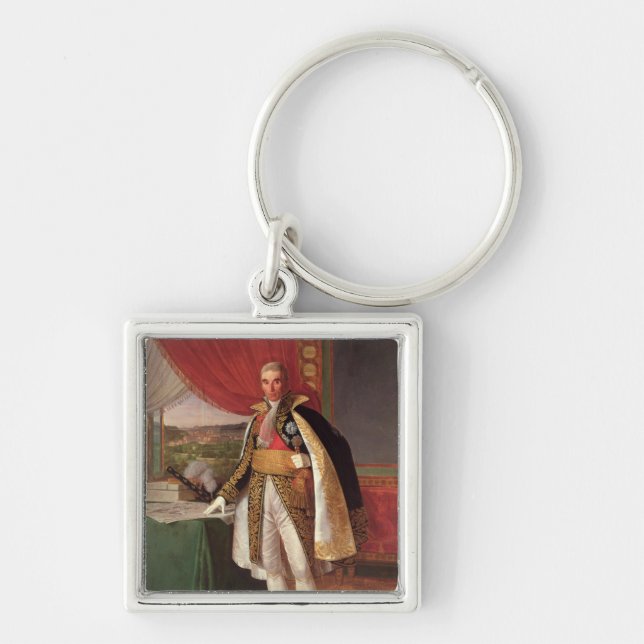 Marshal Andre Massena  Duke of Rivoli, 1814 Keychain (Front)