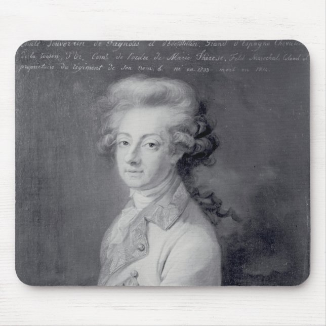 Marshal Charles-Joseph  Prince de Ligne Mouse Pad (Front)