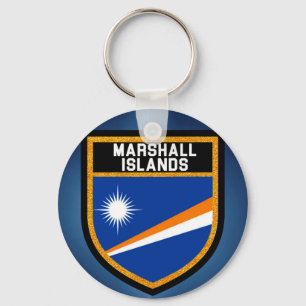 Marshal Islands Flag Keychain