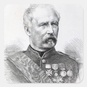Marshal MacMahon Square Sticker