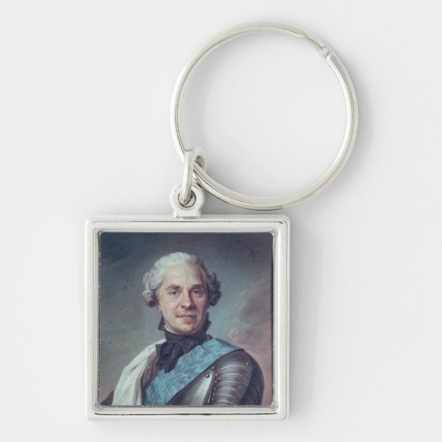 Marshal Maurice de Saxe Keychain (Front)