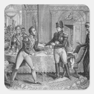 Marshal Pierre Francois Joseph Lefebvre Square Sticker