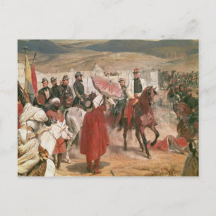 Marshal Thomas Bugeaud and Colonel Joseph Postcard