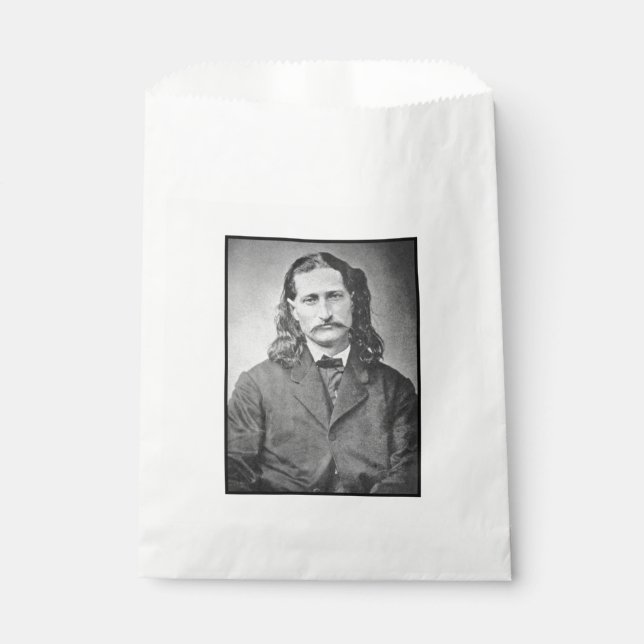Marshal Wild Bill Hickok Old West Gunfighter Favour Bag (Front)