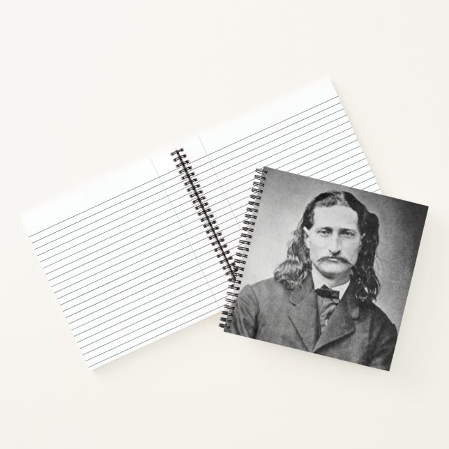 Marshal Wild Bill Hickok Old West Gunfighter Notebook (Inside)