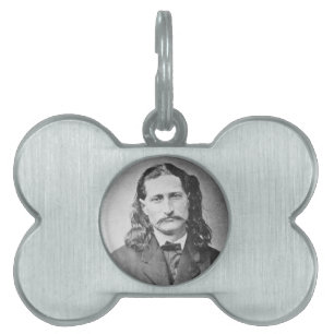 Marshal Wild Bill Hickok Old West Gunfighter Pet ID Tag
