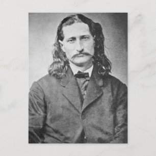Marshal Wild Bill Hickok Old West Gunfighter Postcard
