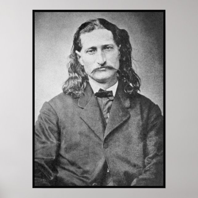 Marshal Wild Bill Hickok Old West Gunfighter Poster (Front)
