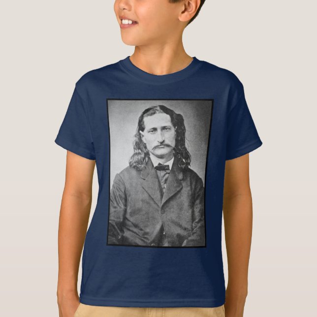 Marshal Wild Bill Hickok Old West Gunfighter T-Shirt (Front)