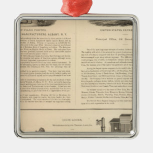 Marshall and Wendell, Manufacturers Metal Ornament