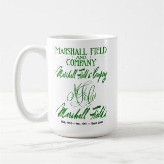 Marshall Field's 4 Logos Coffee Mug