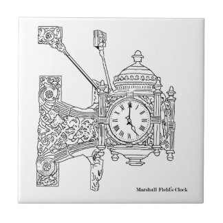 Marshall Field's Clock Tile