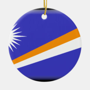 Marshall Islands Ceramic Ornament