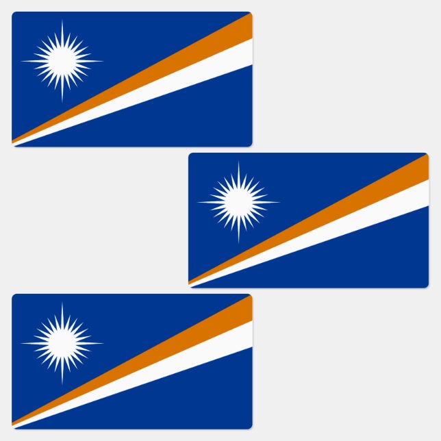 Marshall Islands Flag (Group)