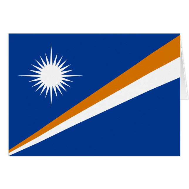 Marshall Islands Flag (Front Horizontal)