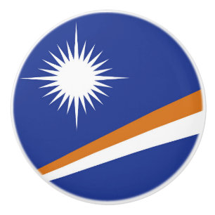 Marshall Islands flag Ceramic Knob