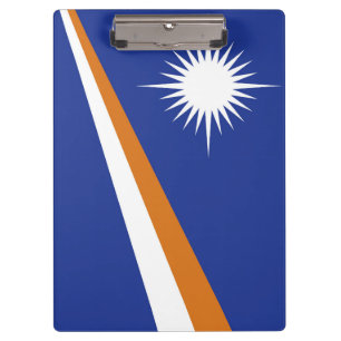 Marshall Islands flag Clipboard
