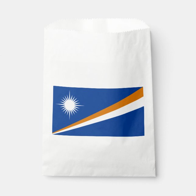 Marshall Islands Flag Favour Bag (Front)
