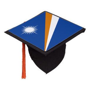Marshall Islands Flag Graduation Cap Topper