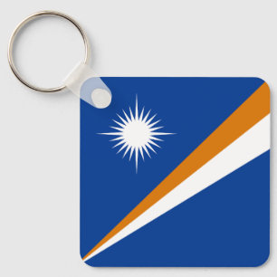 Marshall Islands Flag Keychain