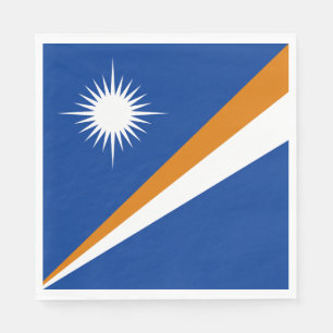 Marshall Islands Flag Napkin