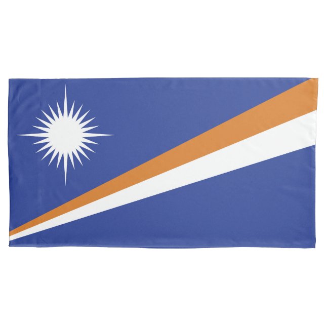 Marshall Islands flag Pillowcase (Front)