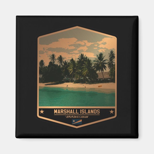 Marshall Islands Magnet (Front)