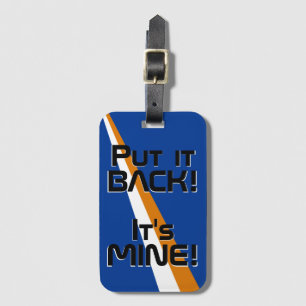 Marshall Islands National Flag Funny Patriotic Luggage Tag