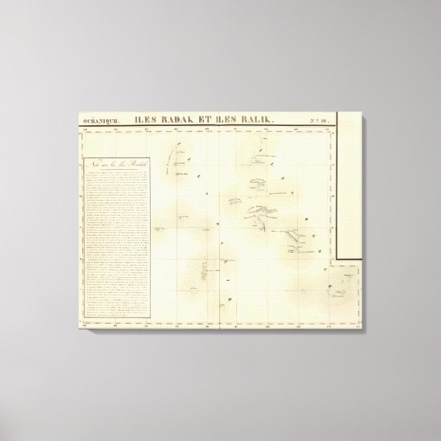 Marshall Islands Oceania no 10 Canvas Print (Front)