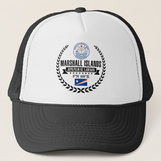 Marshall Islands Trucker Hat (Front)