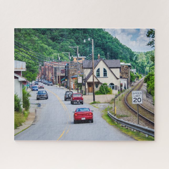 Marshall North Carolina Jigsaw Puzzle (Horizontal)