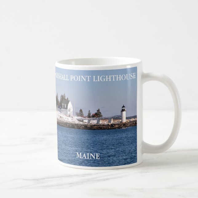 Marshall Point Light, Port Clyde Maine Coffee Mug (Right)