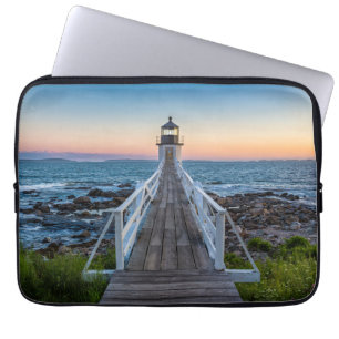 Marshall Point Lighthouse at Sunset Laptop Sleeve