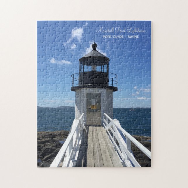 Marshall Point Lighthouse Jigsaw Puzzle (Vertical)