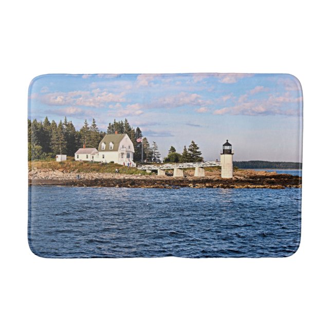 Marshall Point Lighthouse, Maine Bath Mat (Front)