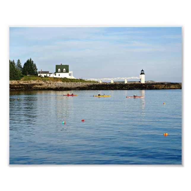 Marshall Point Lighthouse Maine Photo Print (Front)