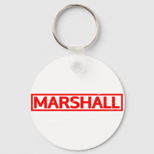 Marshall Stamp Keychain
