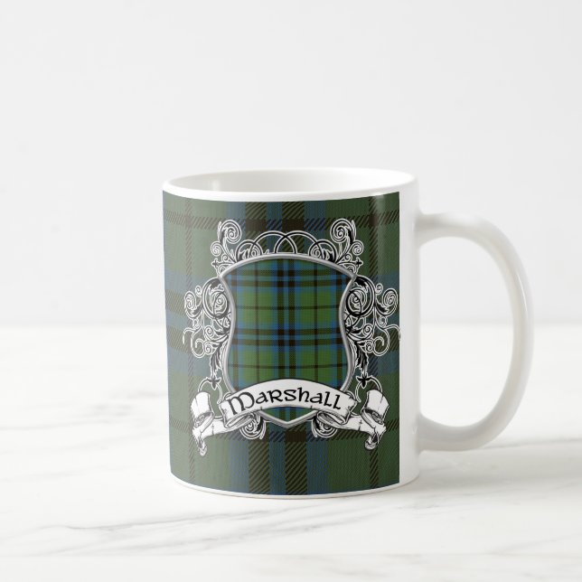 Marshall Tartan Shield Coffee Mug (Right)