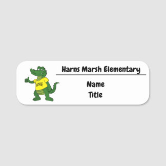 Marshall Thumbs Up Name Tag