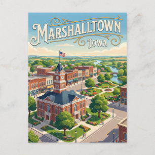 Marshalltown, Iowa Postcard