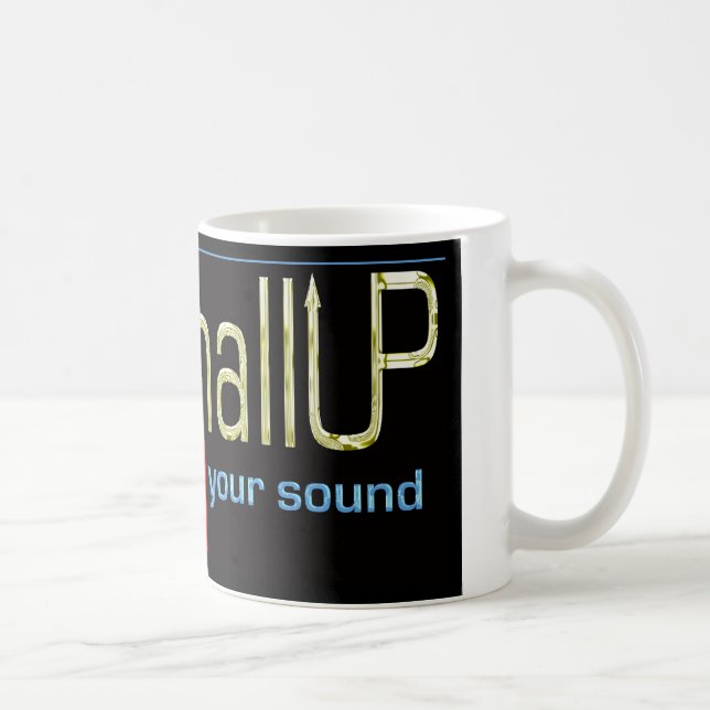 MarshallUP Music Classic White 11 oz Coffee Mug (Right)