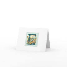 Marshian SALMON Thank You Card