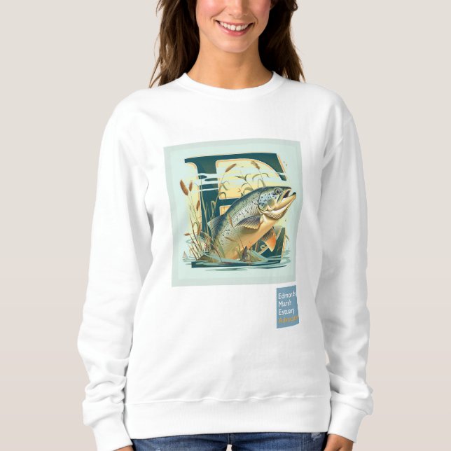 Marshian Sweatshirt Saumon (Devant)