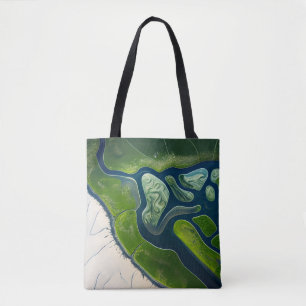 Marshland Elegance Tote Bag