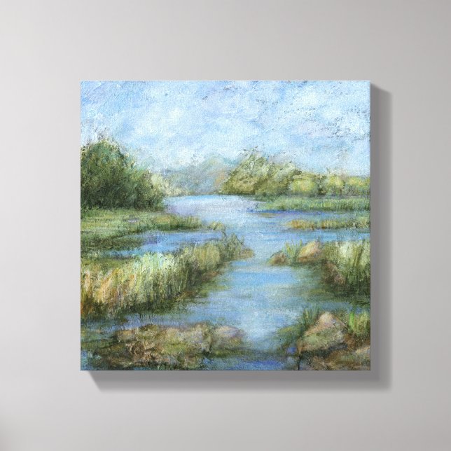 Marshland I Canvas Print (Front)