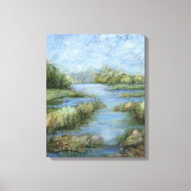 Marshland I Canvas Print (Front)